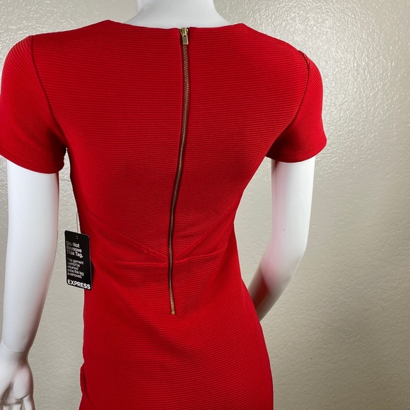 Mini Textured Triangle Dress - Picture 9 of 12